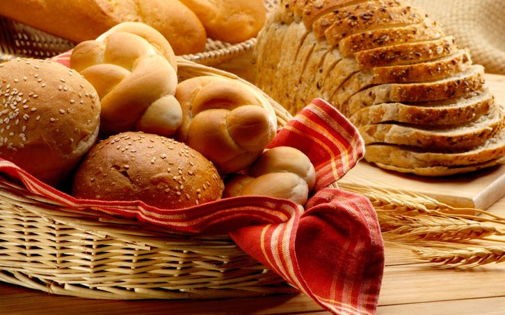 Tea , Rice , Bread/Pasty/Band , Salt